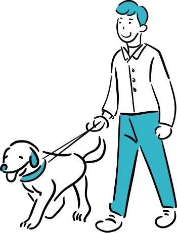 人とペットとが快適に