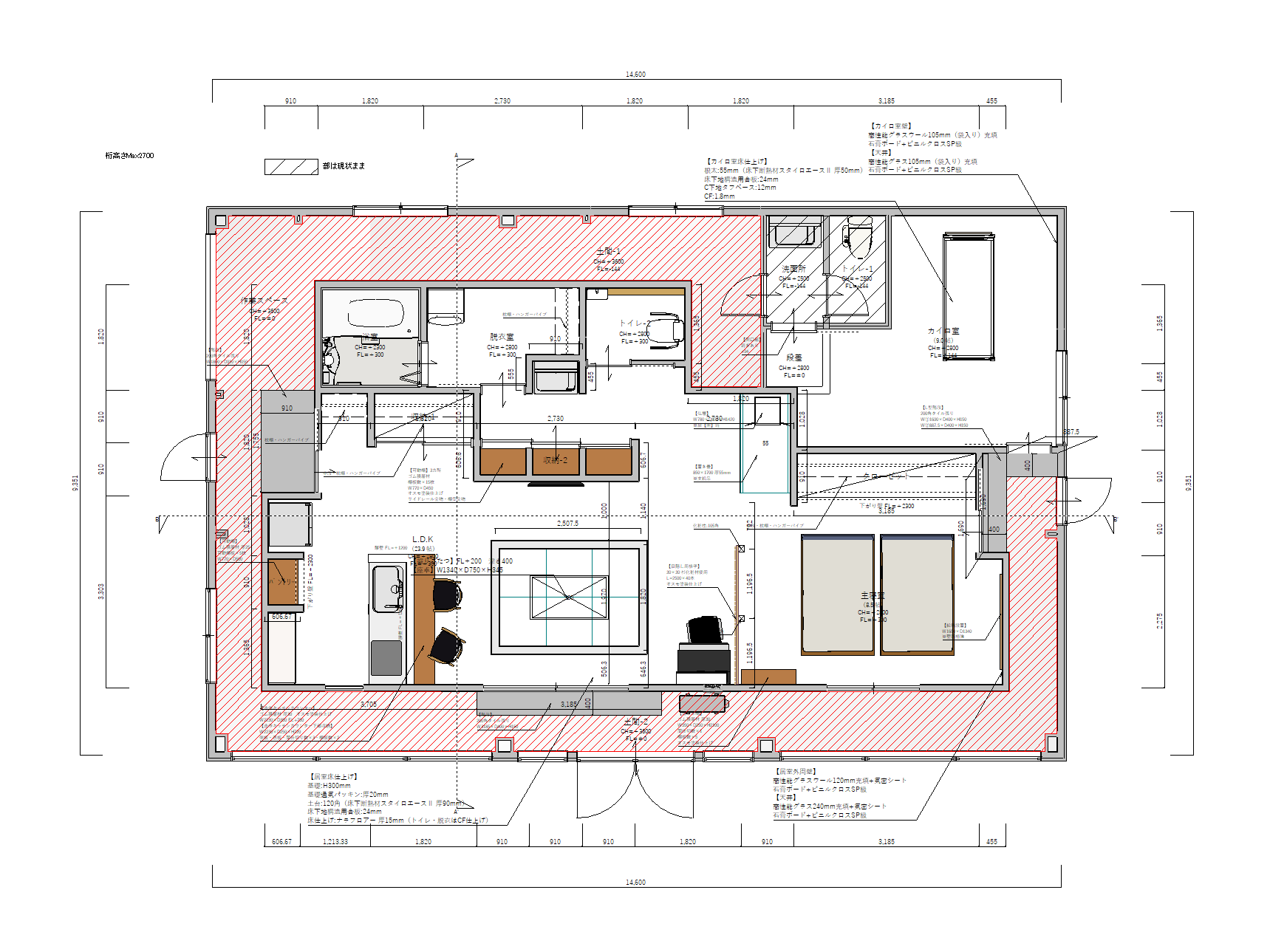 鉄骨の建物の中に木造の新築を建てる　part2
