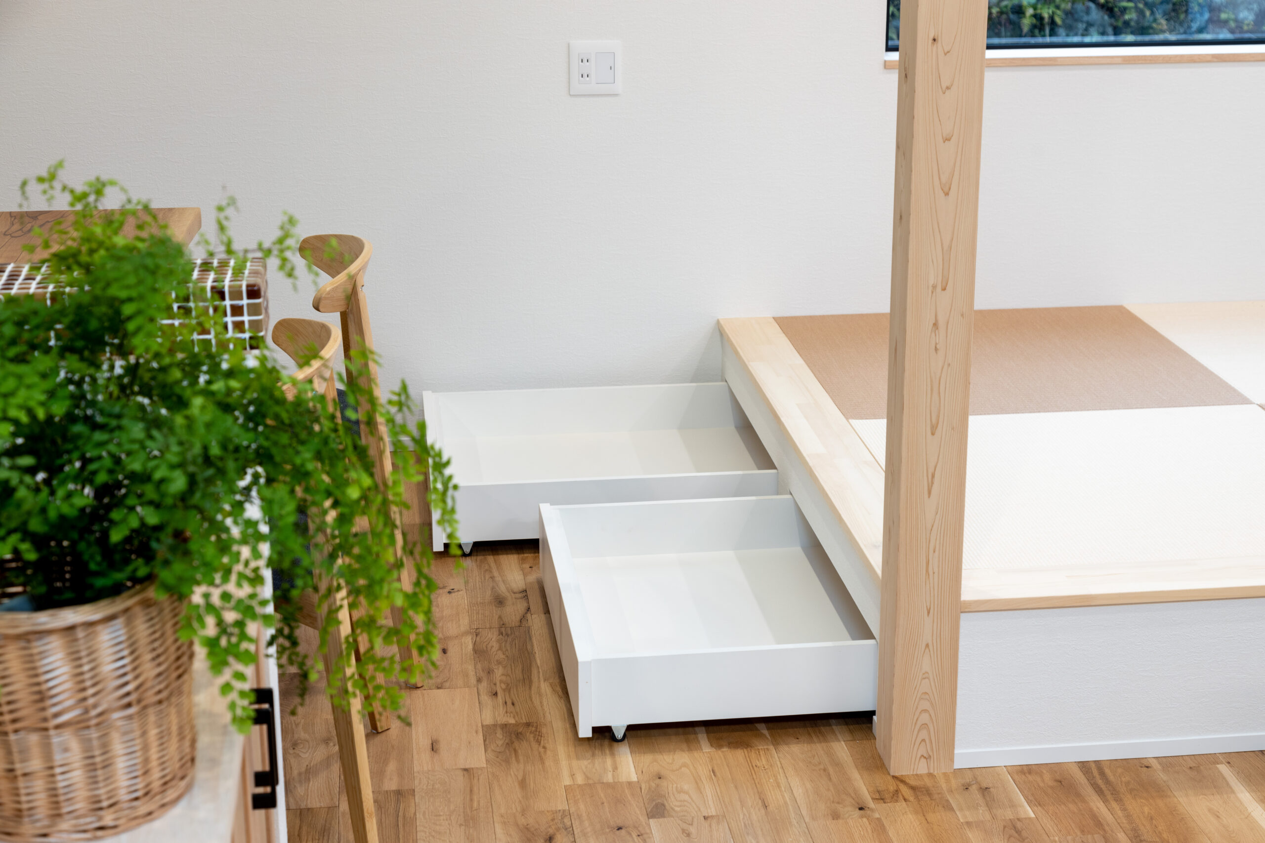 N Styleホームが意図する天井のないお風呂と部屋干し